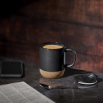 Serendipio Sienna Cork & Ceramic Coffee Mug - 340ml