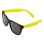 Sunglasses with Fluorescent Sides