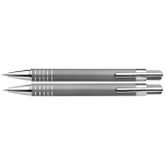 Lacquered Barrel Matching Ballpoint Pen and Clutch Pencil Set