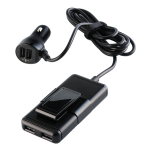 Car Charger with USB Hub