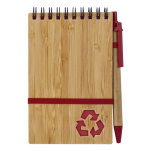 Bamboo Notebook With Pen