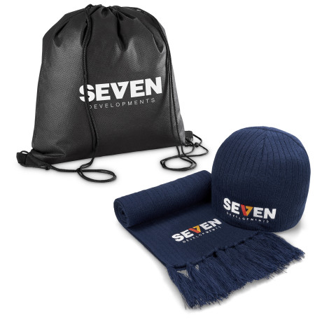 Nebraska Winter Set - Navy