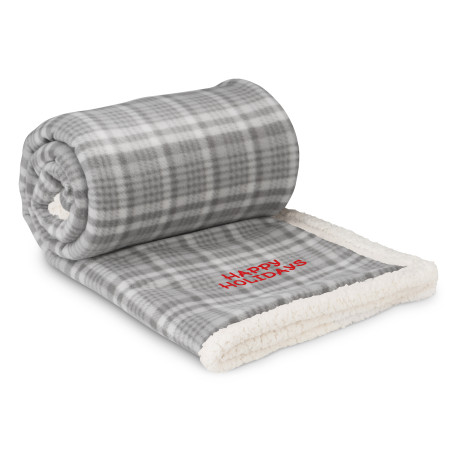 US Basic Everest Sherpa Fleece Blanket