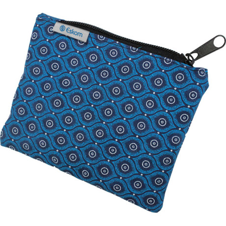 Shweshwe Coin Purse with branded tag