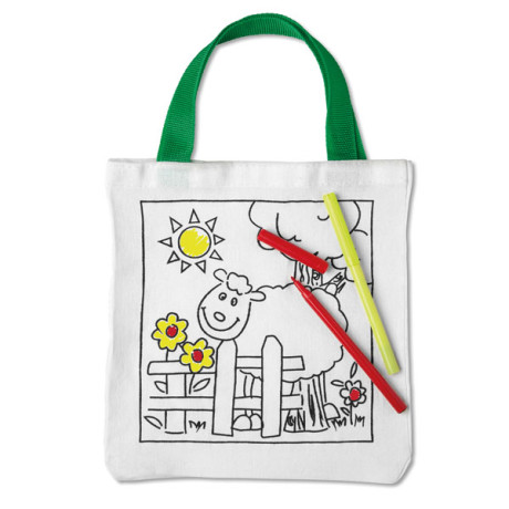 Kiddies Cotton Colour Bag