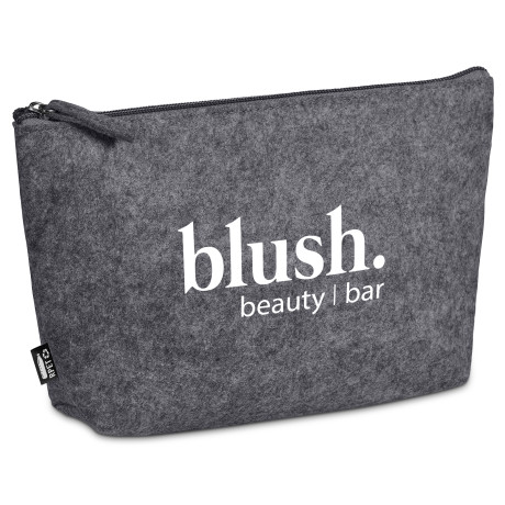 Okiyo Kesho RPET Felt Mini Cosmetic Bag