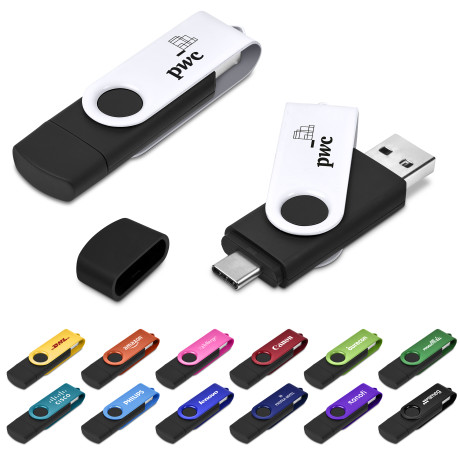 Shuffle Gyro Black Memory Stick - 8GB