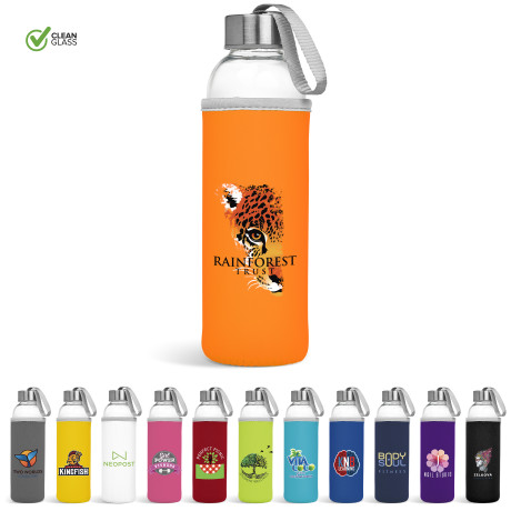 Kooshty Neo Glass Water Bottle - 500ml