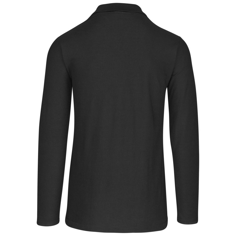 Mens Long Sleeve Elemental Golf Shirt