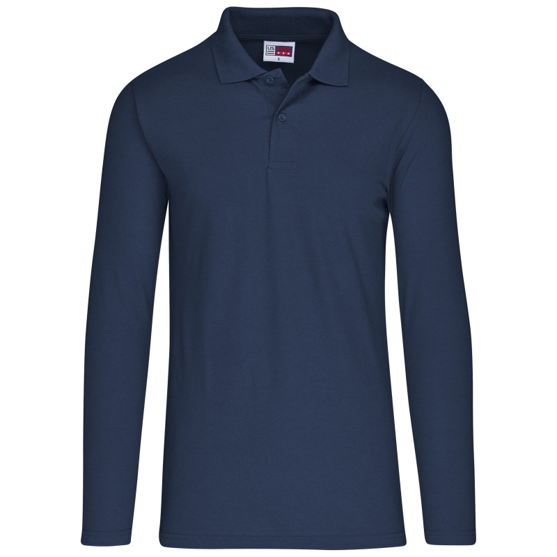 Mens Long Sleeve Elemental Golf Shirt