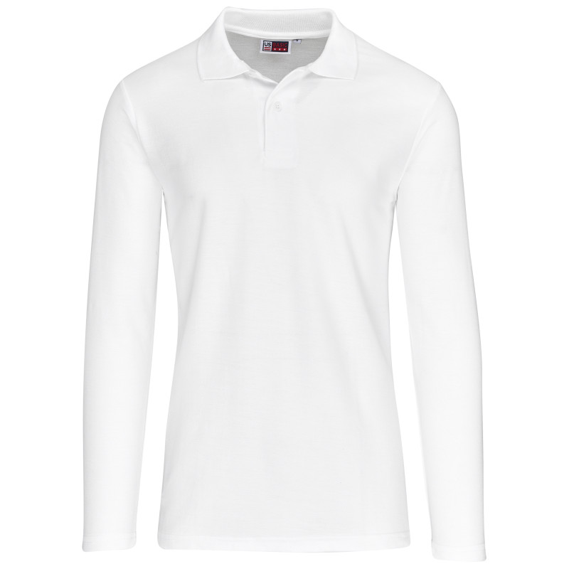 Mens Long Sleeve Elemental Golf Shirt