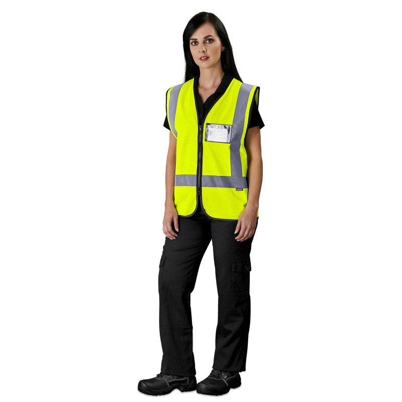Direction En4 Hi-Viz Reflective Full Zip Vest