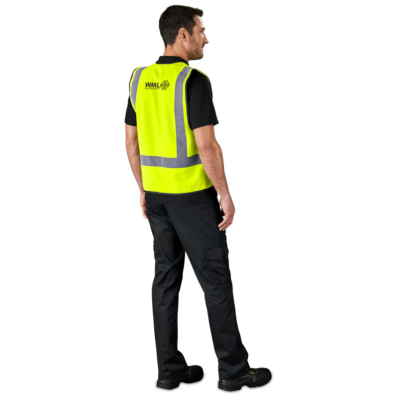 Direction En4 Hi-Viz Reflective Full Zip Vest