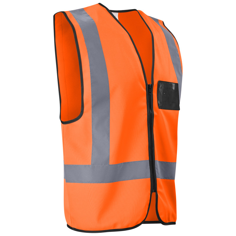 Direction En4 Hi-Viz Reflective Full Zip Vest
