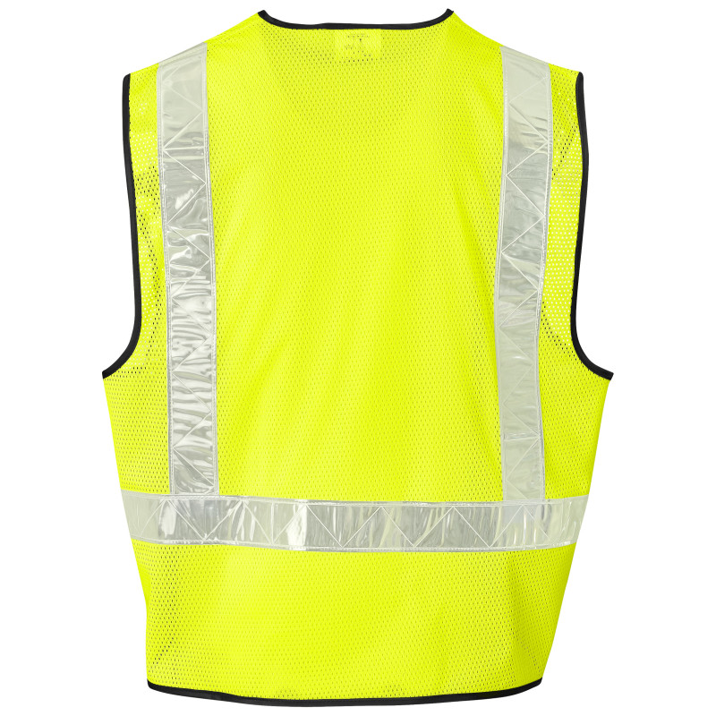 Airport Hi-Viz Reflective Full Zip Vest