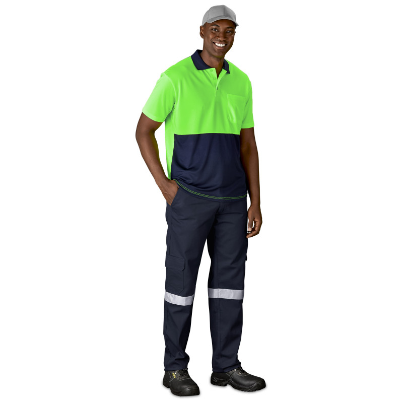 Inspector Two-Tone Hi-Viz Golf Shirt