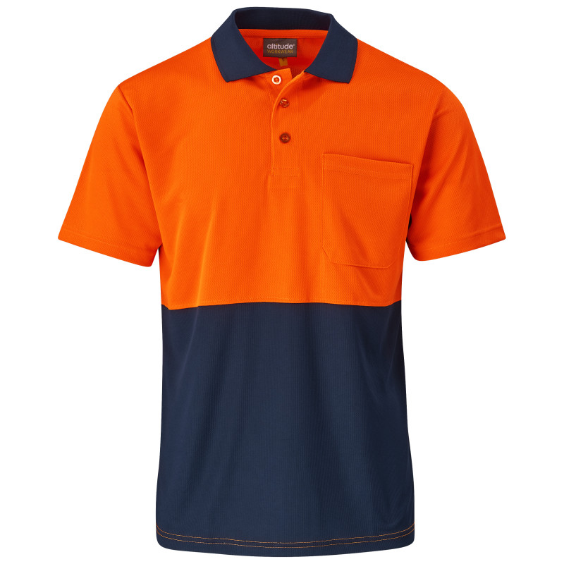 Inspector Two-Tone Hi-Viz Golf Shirt
