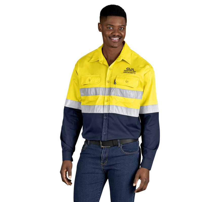 Access Vented Two-Tone Reflective Work Shirt