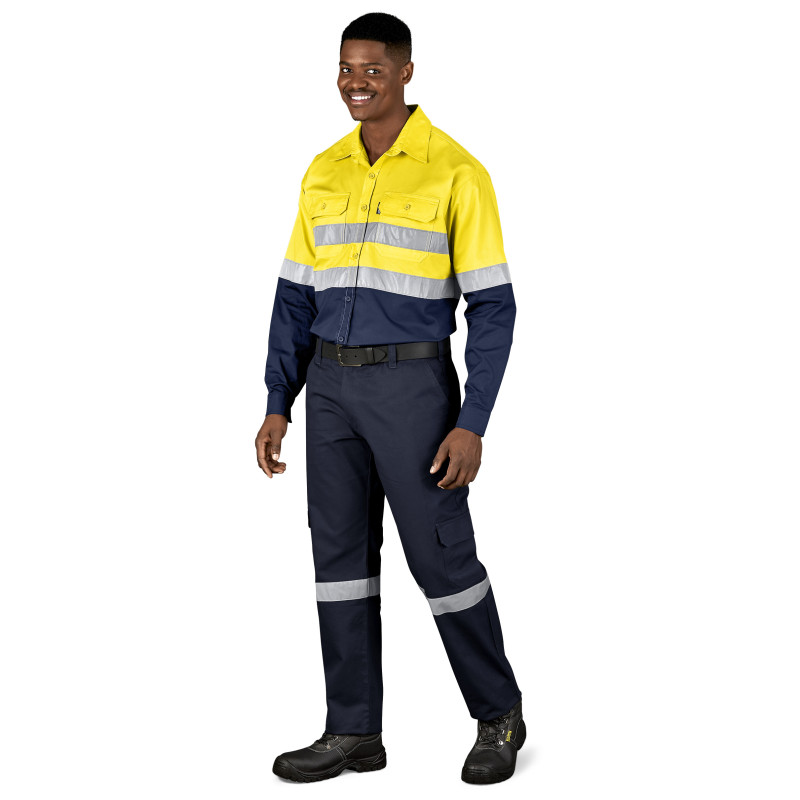 Access Vented Two-Tone Reflective Work Shirt