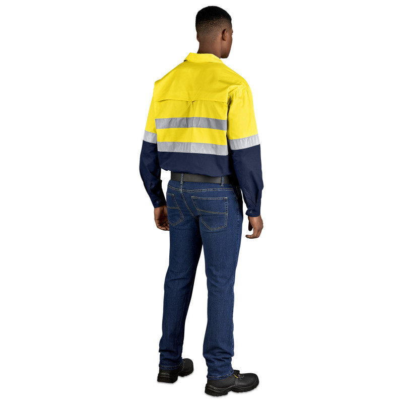 Access Vented Two-Tone Reflective Work Shirt