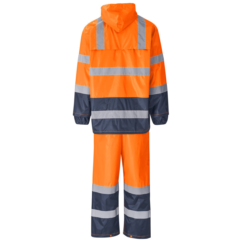 Torrent Two-Tone Hi-Viz Ref Polyester/PVC Rainsuit