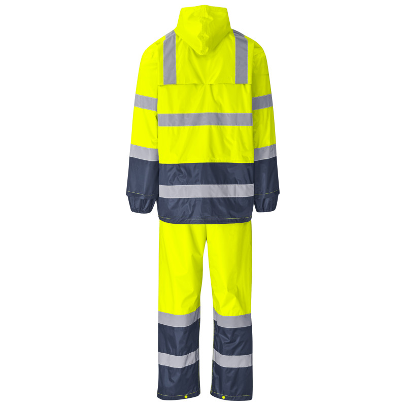 Torrent Two-Tone Hi-Viz Ref Polyester/PVC Rainsuit