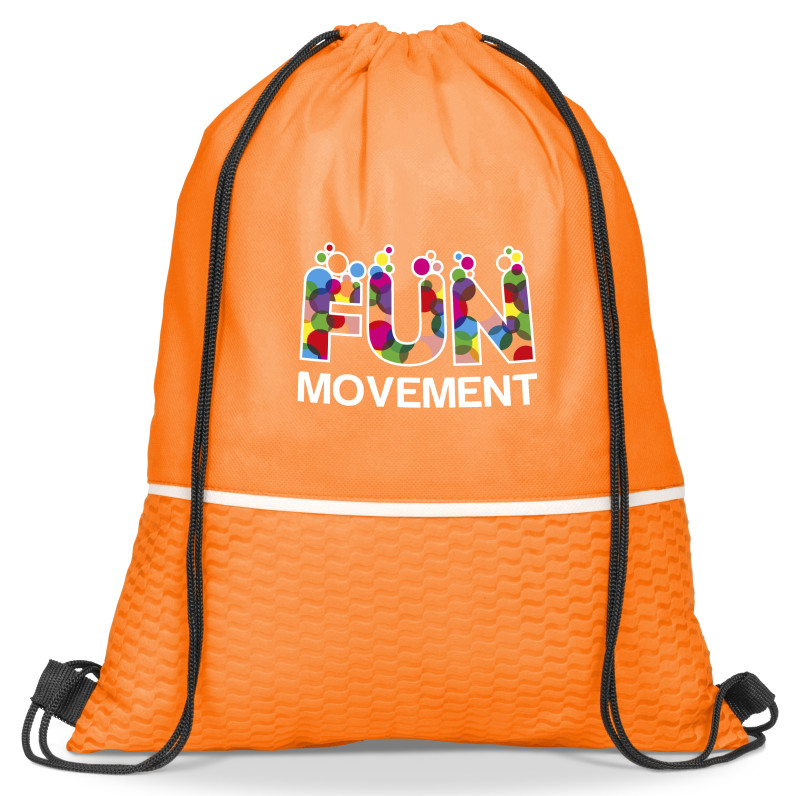 Brighton Non-Woven Drawstring Bag