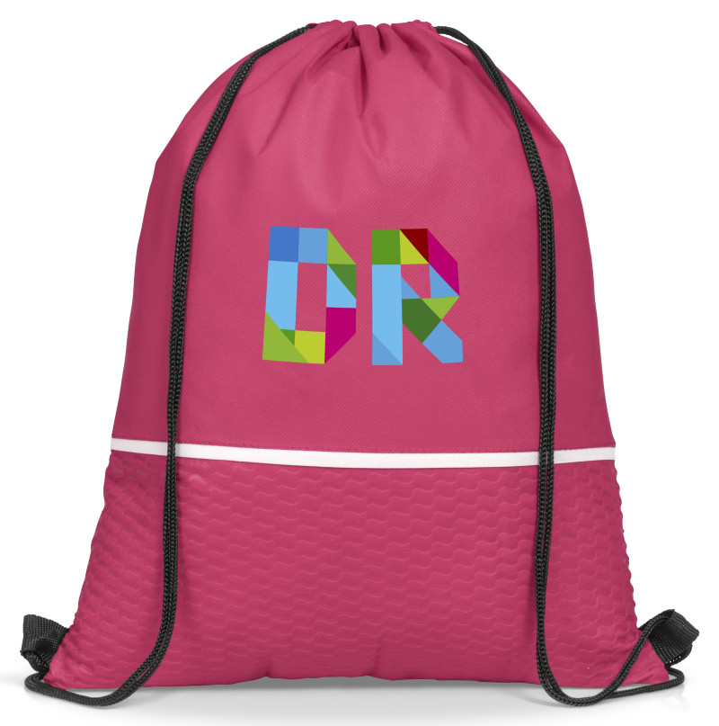 Brighton Non-Woven Drawstring Bag