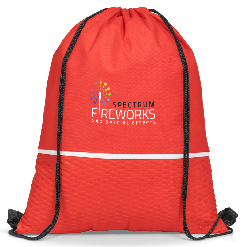 Brighton Non-Woven Drawstring Bag