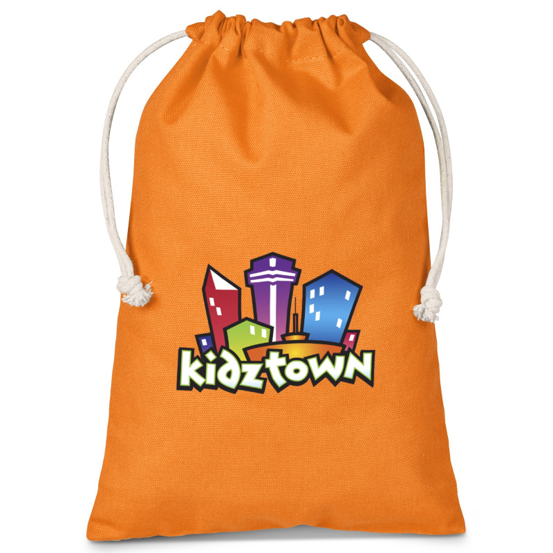 Allsorts Midi Cotton Drawstring Pouch