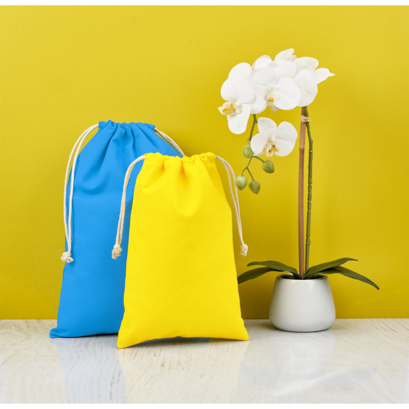 Allsorts Midi Cotton Drawstring Pouch