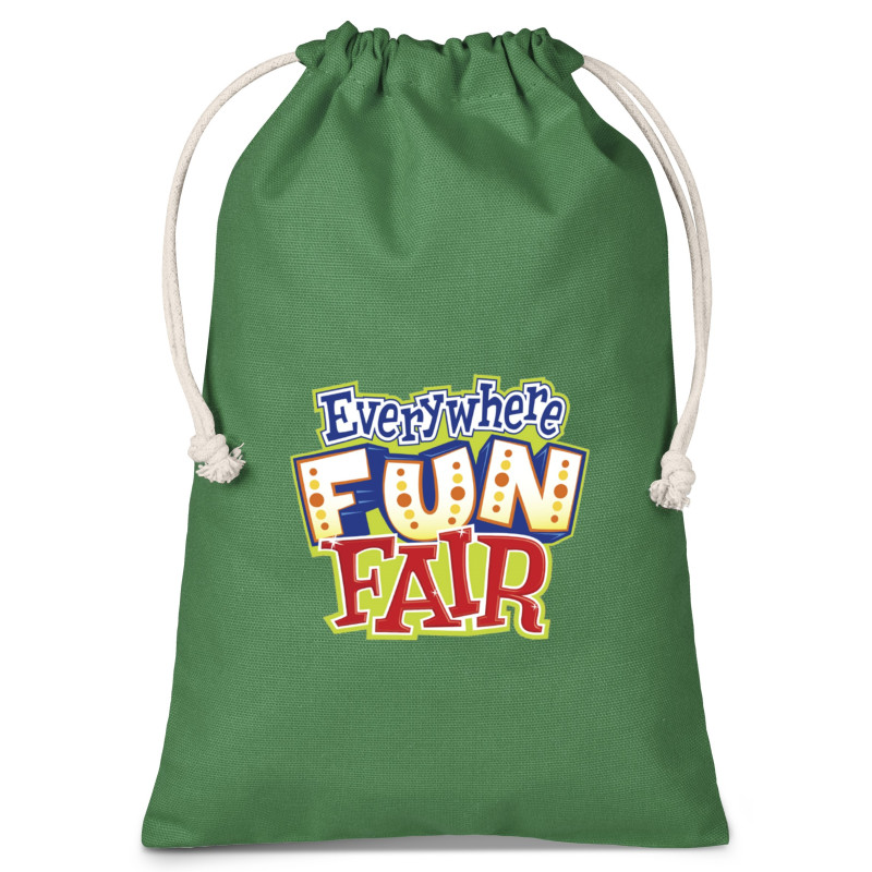 Allsorts Midi Cotton Drawstring Pouch