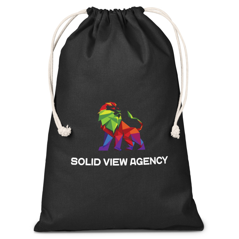 Allsorts Maxi Cotton Drawstring Pouch