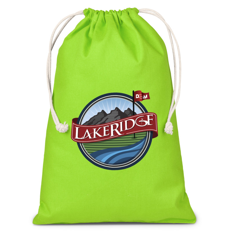 Allsorts Maxi Cotton Drawstring Pouch