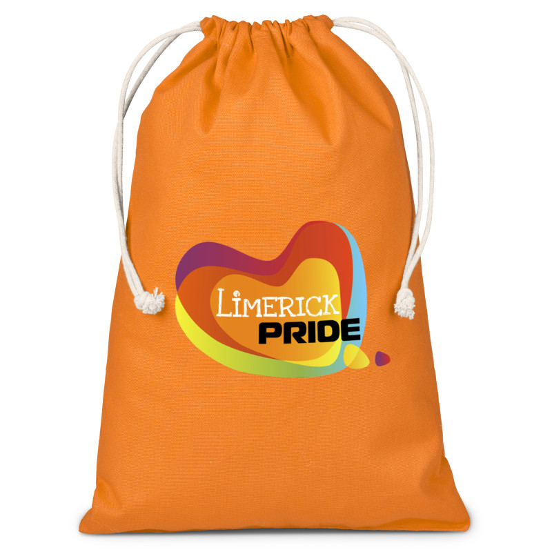 Allsorts Maxi Cotton Drawstring Pouch