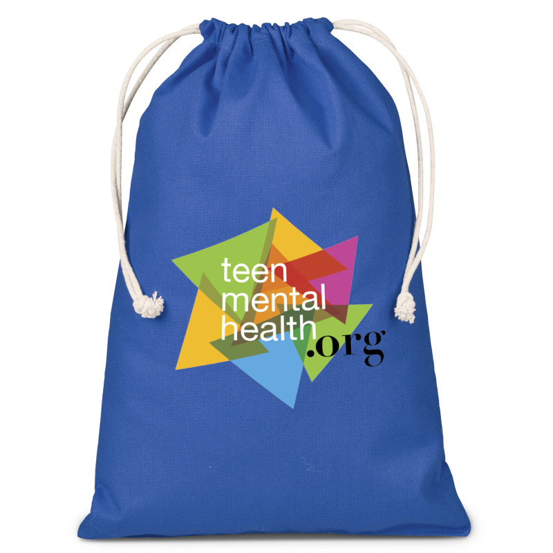 Allsorts Maxi Cotton Drawstring Pouch