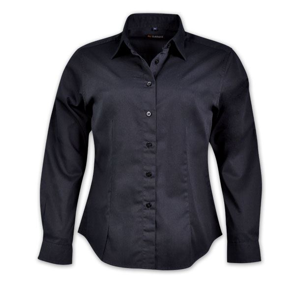 Ladies Classic Woven Shirt Long Sleeve