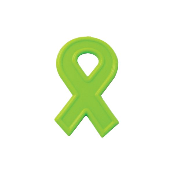 Awareness ribbon+ Pin with 1 colour