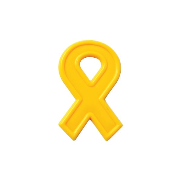 Awareness ribbon+ Pin with 1 colour