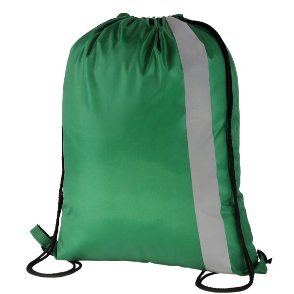 Spot On Reflective Drawstring Bag with 1 col