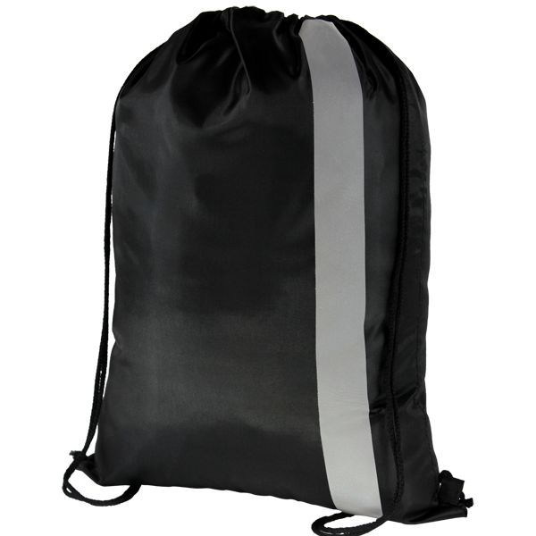 Spot On Reflective Drawstring Bag with 1 col