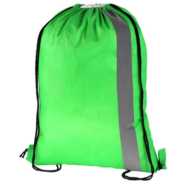 Spot On Reflective Drawstring Bag with 1 col