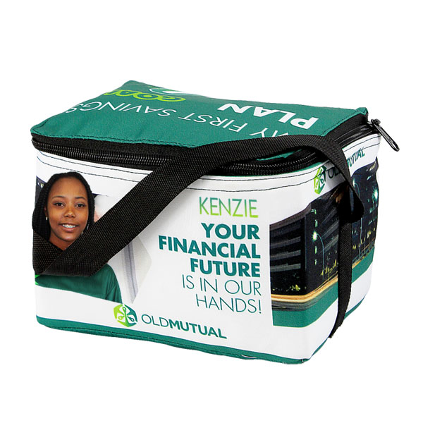 Personalised 6 can cooler with ful col