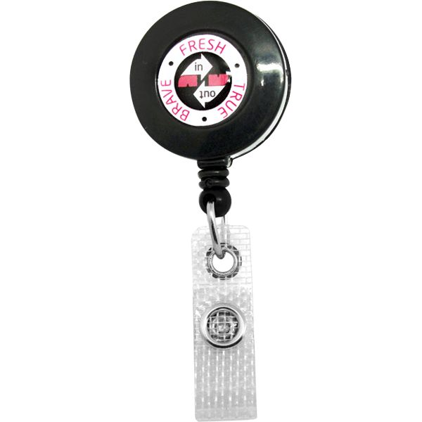 Retractor Reel with 1 colour pad print