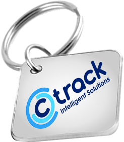 Square Plexi Key Holder with full colour