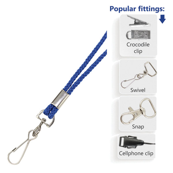 Cord Lanyard unbranded with spilt ring