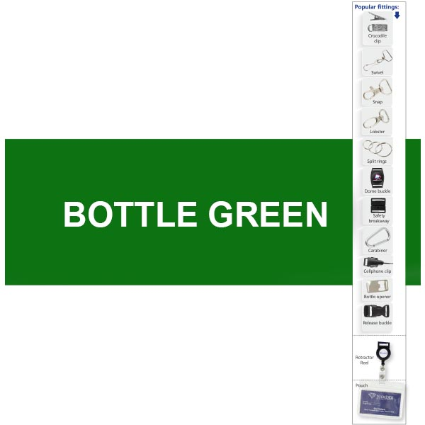 20mm Screen printed lan + swivel with 1 col