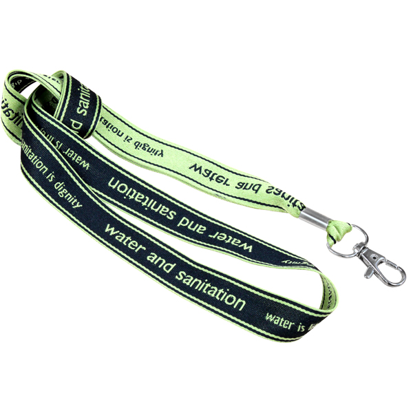 Smooth Woven lan + Snap with 1 col print