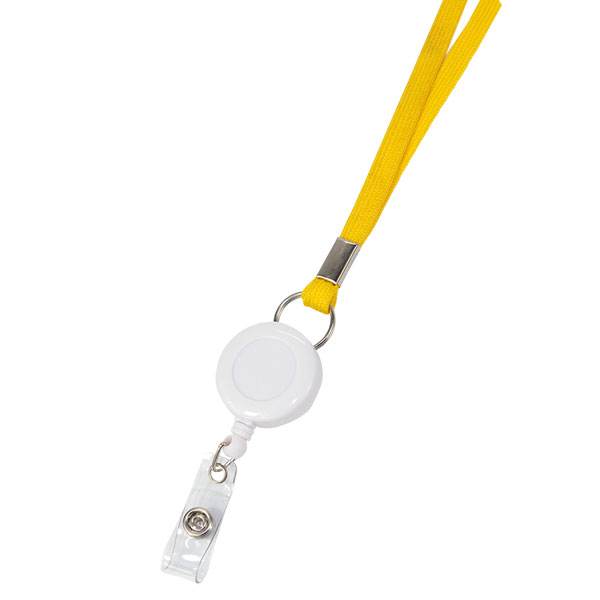 Narrow Tube Lanyard + Retractor Reel with 1 Col