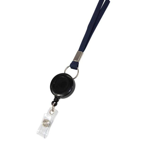 Narrow Tube Lanyard + Retractor Reel with 1 Col